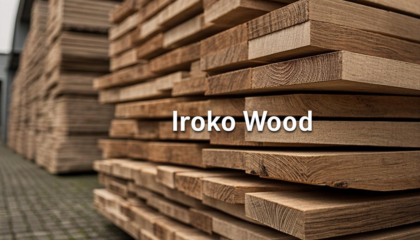 Iroko Wood planks